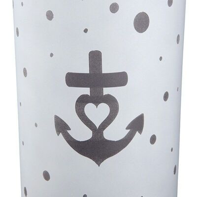 Glass lantern "Anchor" VE18