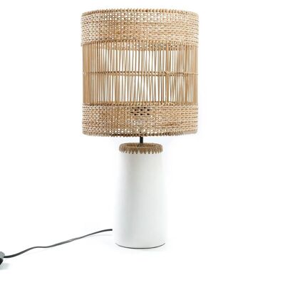 La Lampe de Table Kiska - Blanc Naturel