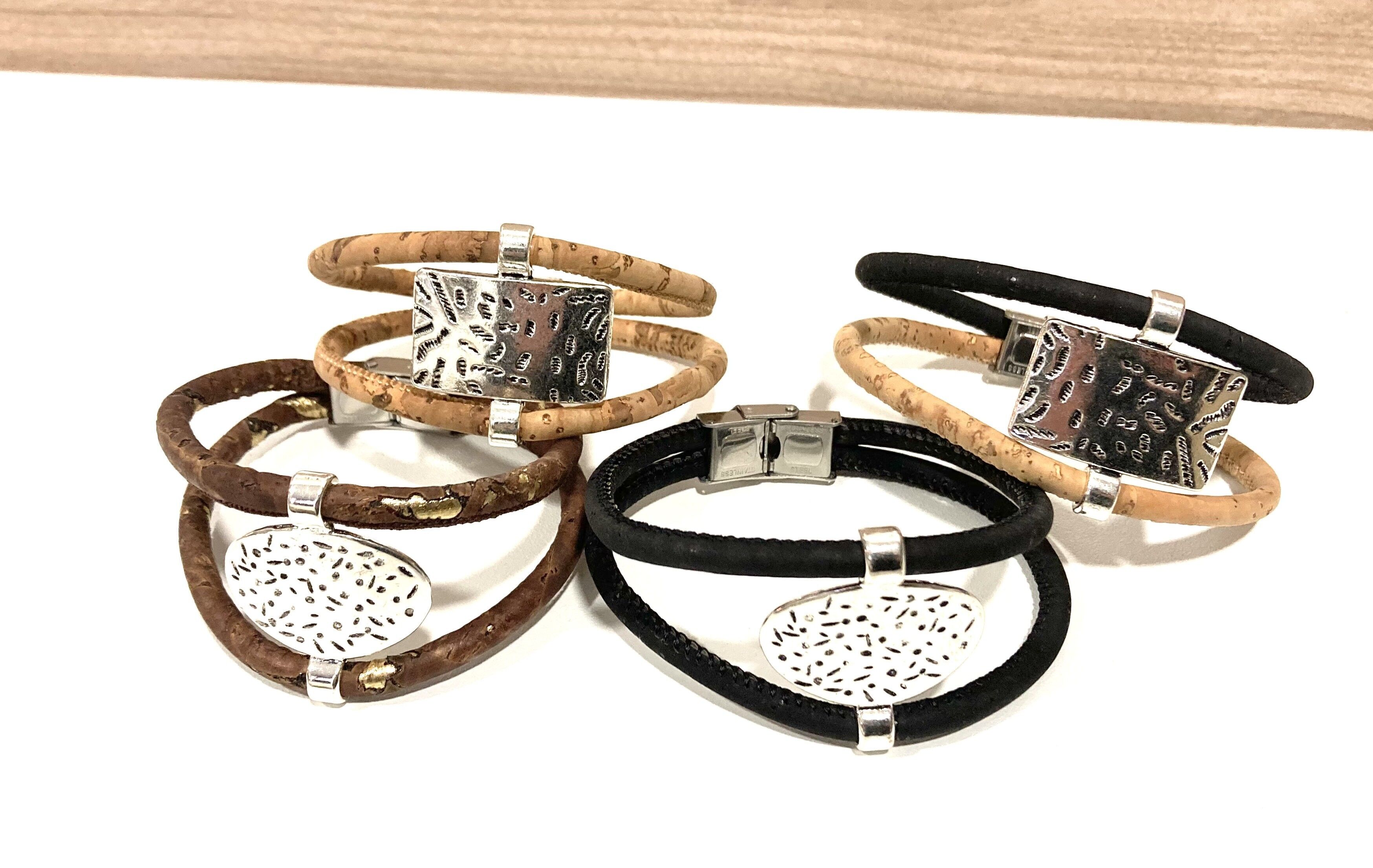 Handmade CHLOE cork bracelet