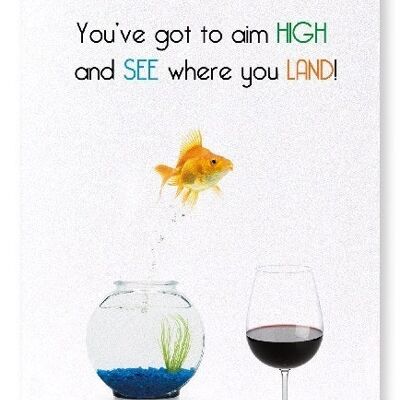 AIM HIGH Art Print