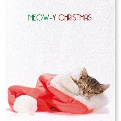 MEOWY NATALE Stampa artistica