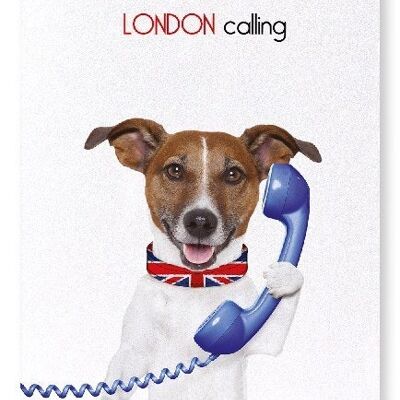 LONDON CALLING Kunstdruck