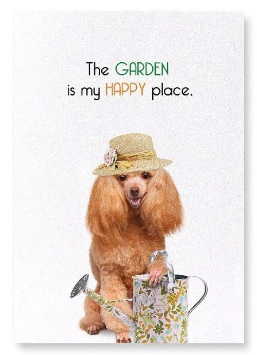 HAPPY GARDEN Art Print