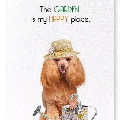 HAPPY GARDEN Art Print