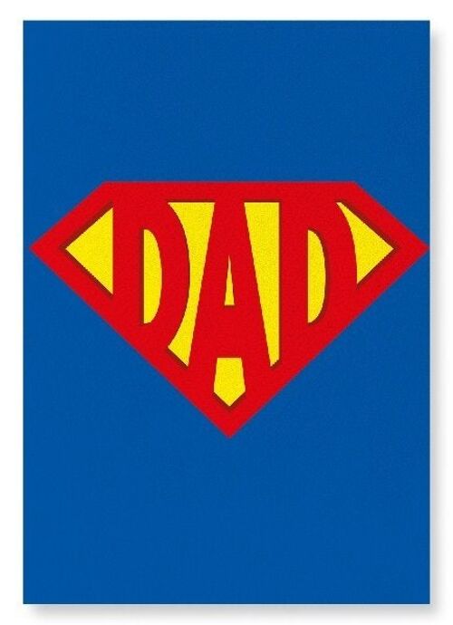 SUPER DAD Art Print