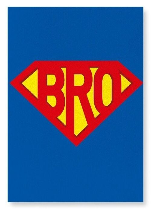 SUPER BRO Art Print