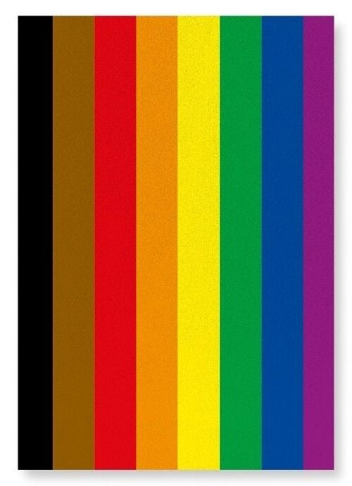 POC PERSON OF COLOUR  FLAG Art Print