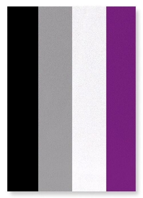 ASEXUAL PRIDE FLAG Art Print