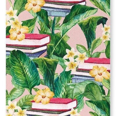 GARDEN OF BOOKS Art Print