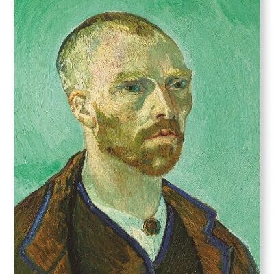 SELF-PORTRAIT AS A BONZE BY VAN GOGH Art Print