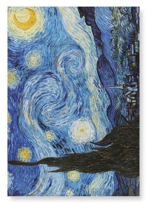 STARRY NIGHT BY VAN GOGH Art Print