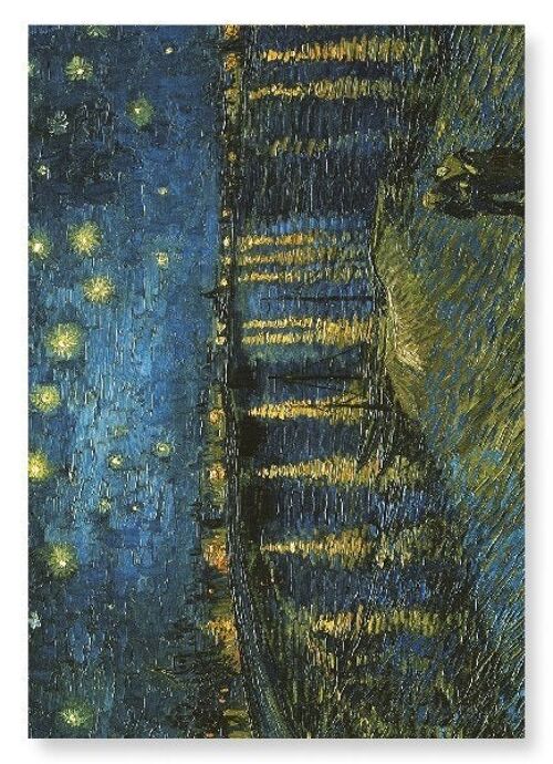 STARRY NIGHT OVER THE RHONE BY VAN GOGH Art Print