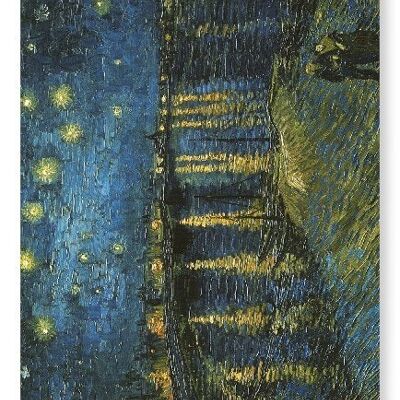 NOTTE STELLATA SUL RODANO DI VAN GOGH Stampa artistica