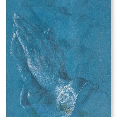 PRAYING HANDS Art Print