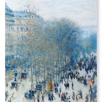 BOULEVARD DES CAPUCINES VON MONET Kunstdruck