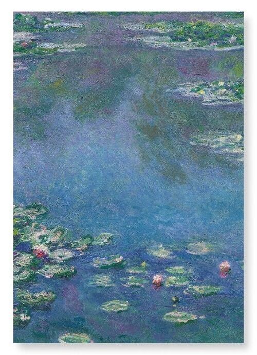 WATER LILIES NO.1 BY MONET Art Print