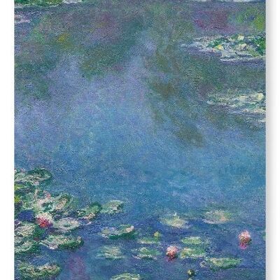 WASSERLILIEN NO.1 VON MONET Kunstdruck