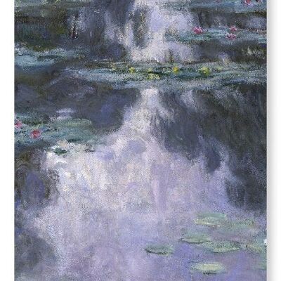 WATER LILIES NO.2 BY MONET Art Print