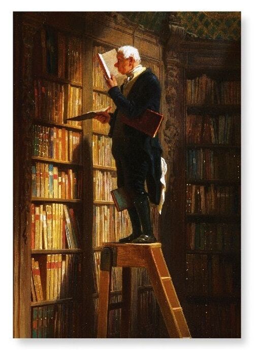 BOOKWORM Art Print