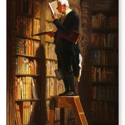 BOOKWORM Art Print