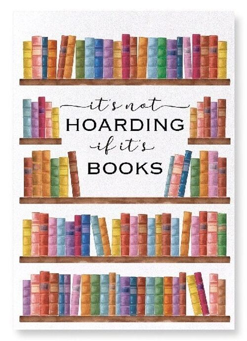 HOARDING BOOKS Art Print