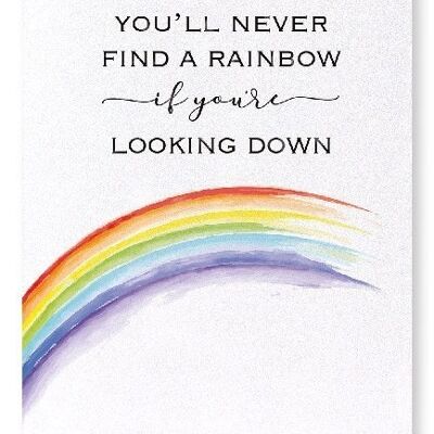 FINDING A RAINBOW Art Print