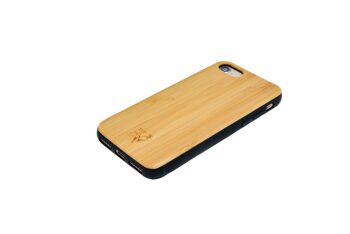 Coque iPhone 7/8/SE 2020 en bois de bambou authentique 2