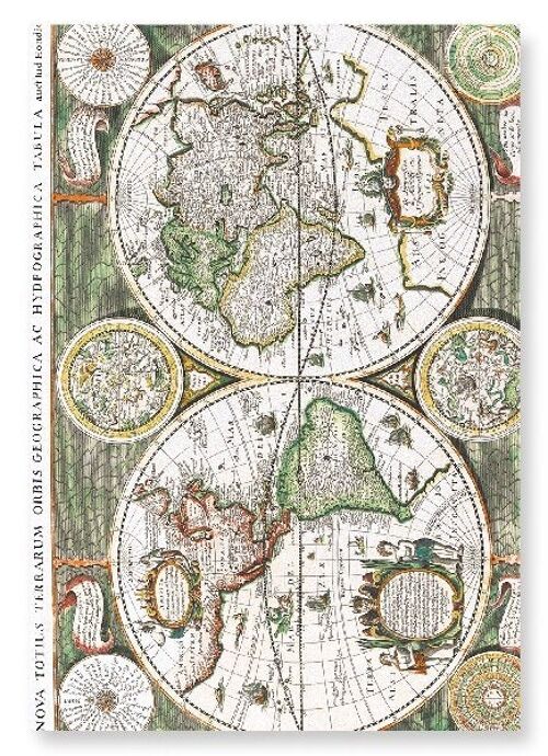 TERRARUM ORBIS GEOGRAPHICA 1643  Art Print