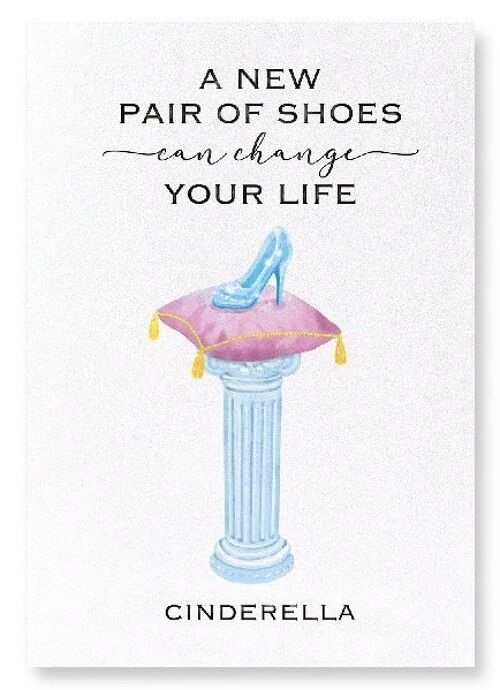 SHOES AND LIFE Art Print