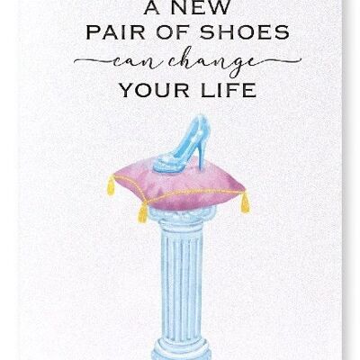 SHOES AND LIFE Art Print