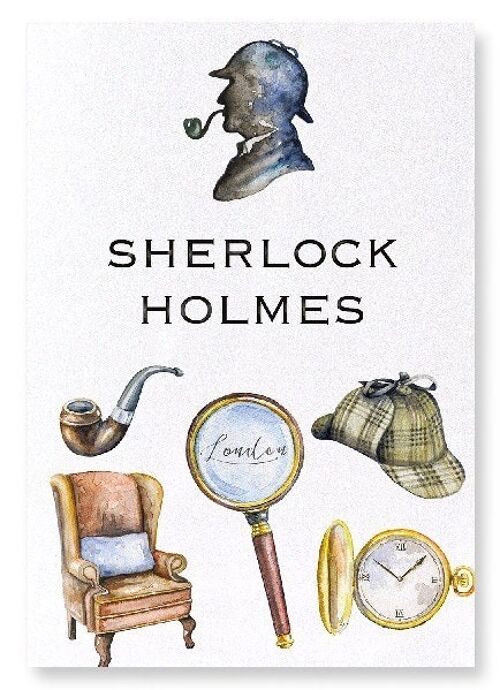 SHERLOCK HOLMES Art Print