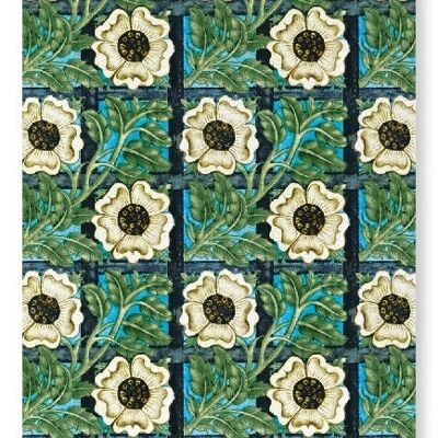 ROSE AND TRELLIS TILE 1898 Kunstdruck