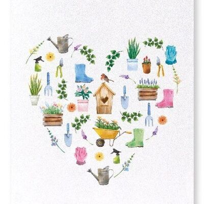 CUORE DEL GIARDINO Stampa artistica