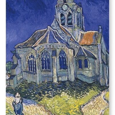 KIRCHE IN AUVERS 1890 Kunstdruck