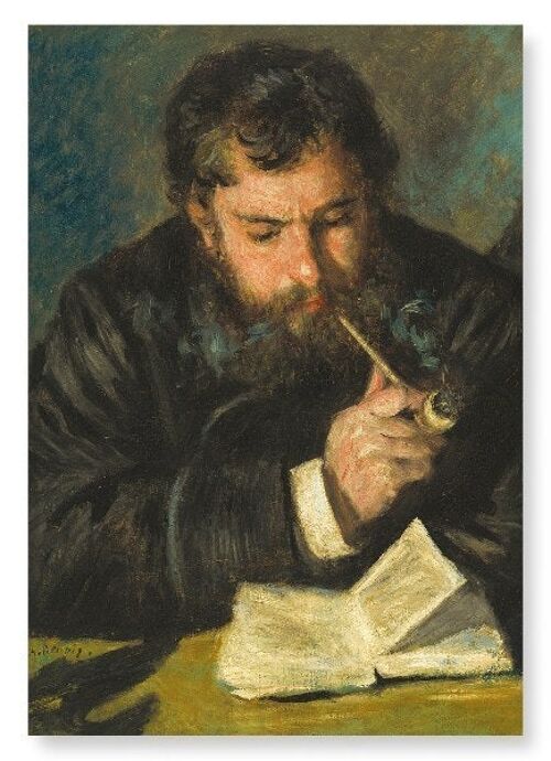 PORTRAIT OF CLAUDE MONET 1872  Art Print