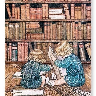 BOOKWORMS BY OUTHWAITE Art Print