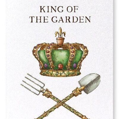 KING OF THE GARDEN Art Print