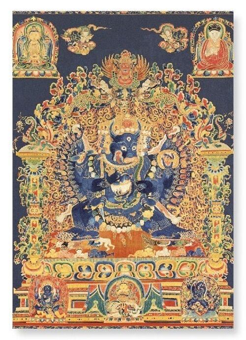 VAJRABHAIRAVA EARLY 15TH C.  Art Print