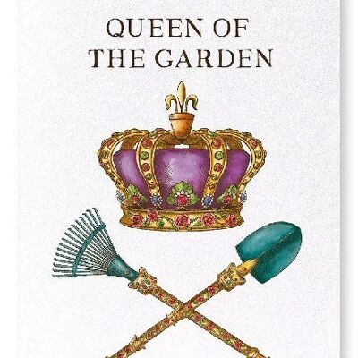 QUEEN OF THE GARDEN Art Print