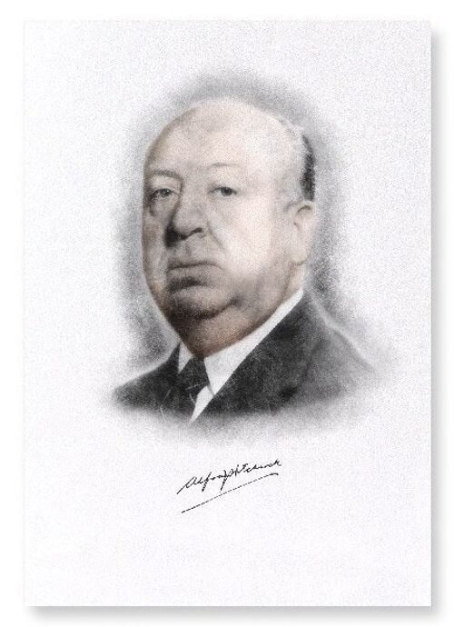 ALFRED HITCHCOCK 1899-1980  Art Print