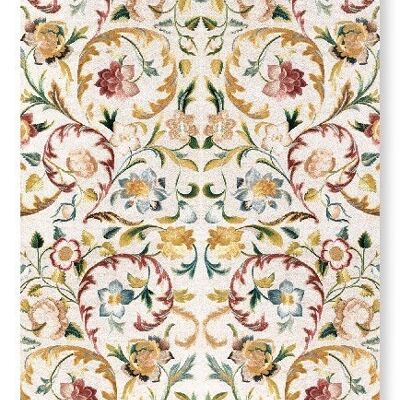 ITALIAN EMBROIDERED PANEL 19TH C  Art Print