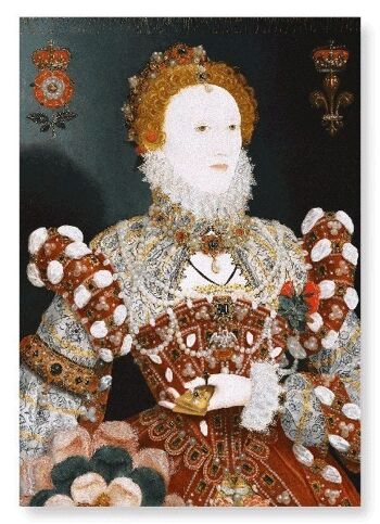 PORTRAIT DE LA REINE ELIZABETH I 1573 Impression artistique 2