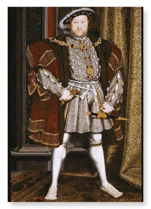 PORTRAIT OF KING HENRY VIII C.1536  Art Print