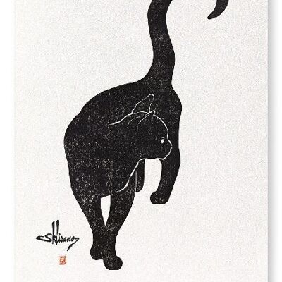 CAT NO.2 Japanese Art Print