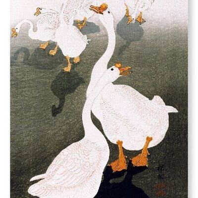 GEESE Japanese Art Print