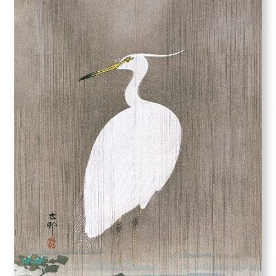 Watreiher japanischer Kunstdruck