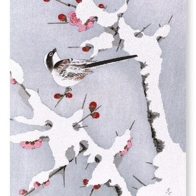 WINTER BLOSSOMS Japanese Art Print