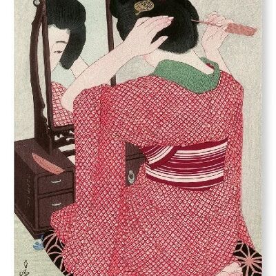 BEFORE THE MIRROR Japanese Art Print