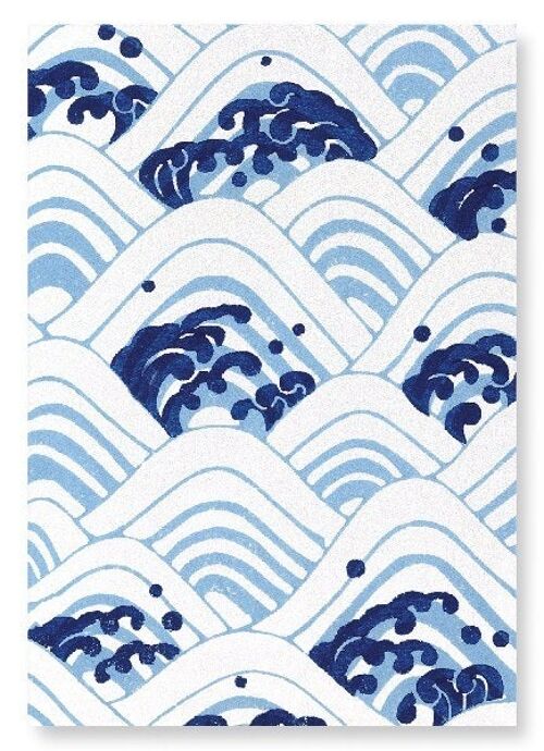 SEA OF WAVES Japanese Art Print