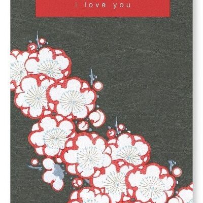 BLOSSOMS OF LOVE Japanese Art Print